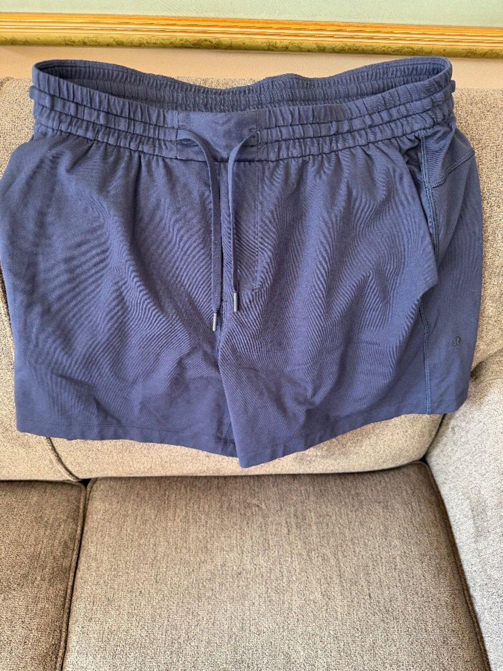 Lululemon Men's Soft Jersey Short 5" Size L Color: Club Blue